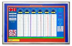 Electronic Architects, progettazione pannelli operatore touch screen, monitor a colori, sistema operativo Windows